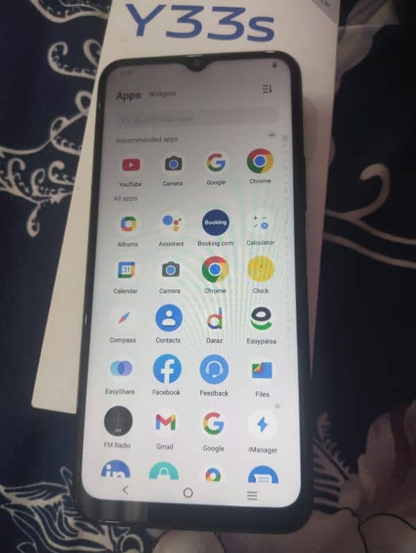 Vivo Y33s 8gb/128gb with Box 1