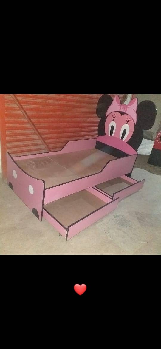 Kids bed | baby Bed | kids wooden bed | Kid Furniture | Double bed 13