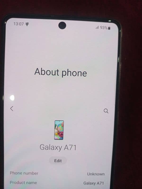 Samsung galaxy A71 Ram 8/128 3