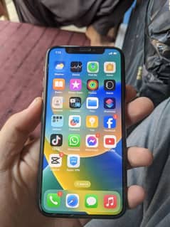 iphone x 10 by 10 condition black color 256gb battery health 93