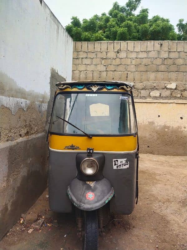 Rickshaw Model 2011 Karachi number 0