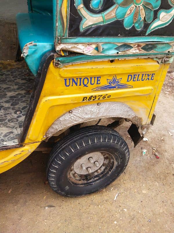 Rickshaw Model 2011 Karachi number 7