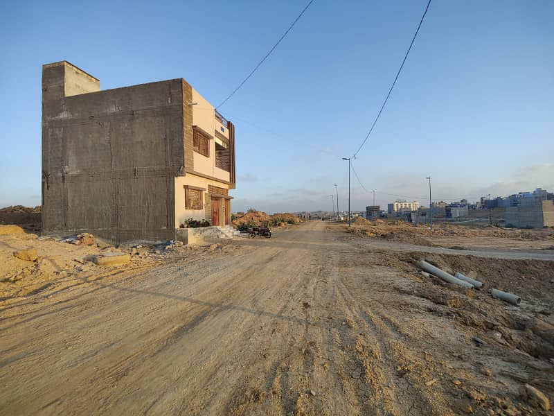 OVERSEAS BLOCK 120 SQ YARDS WEST OPEN PLOT NORTH TOWN RESIDENCY PHASE 1 15