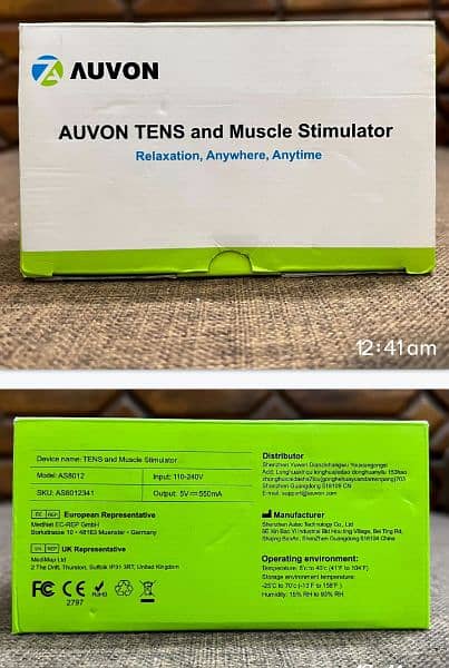 auvon tens massager unit machine auvon tens massager pain relief 1