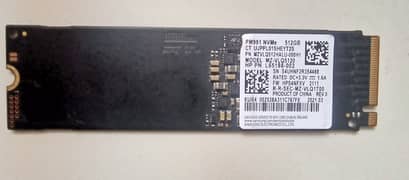 Samsung MZ-VLQ5120 SSD 512GB M. 2 NVMe