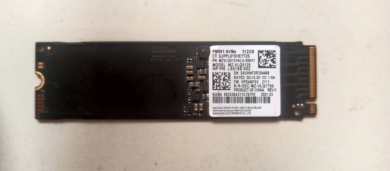 Samsung MZ-VLQ5120 SSD 512GB M. 2 NVMe 1