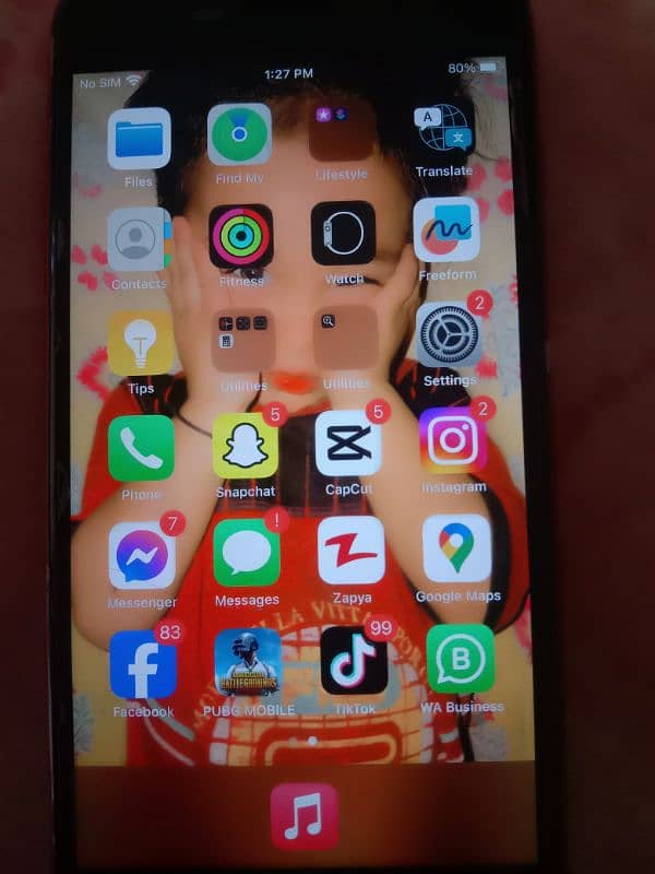 iPhone 8 plus 256 GB non pta 6