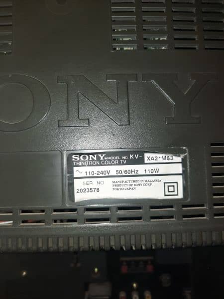 sony tv for sale 1