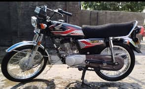 Honda CG 125 2024 model Lush Condition.