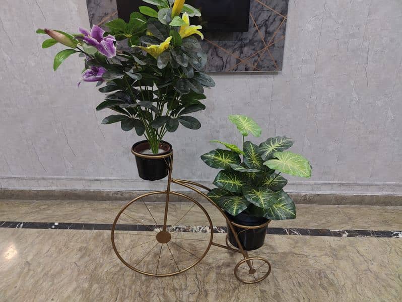 artificial plants with cycle stand 0