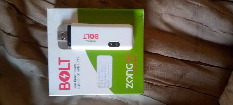 zong bolt 4G bilkul new Hy unlock Hy all sim working no any falt 100% 0