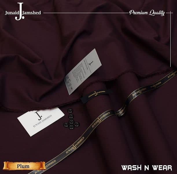 J. By Junaid jamshed Mens Collection* Fabric = wash&wear*(4-D colour 9