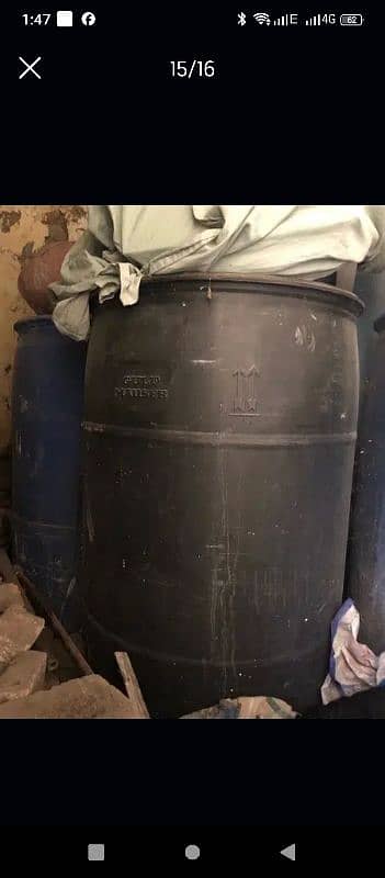 water storage drum 2