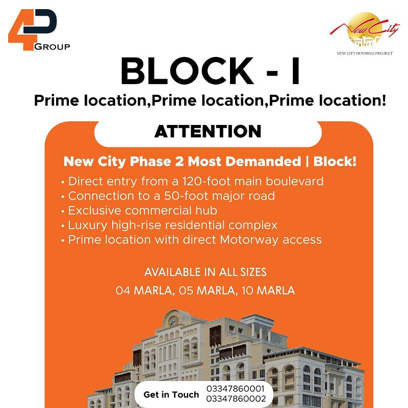 Investor rate Plots available in Newcity Phase 2 Wah -I Block 7