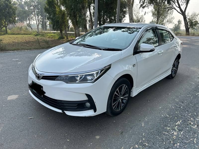 Toyota Corolla Altis 2019 super white 1