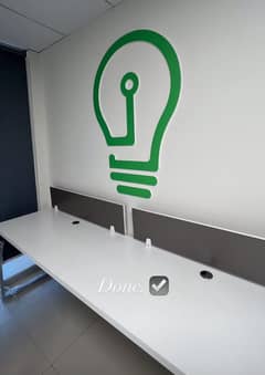 Neon sign boards / 3d flex wallpapers / 2d Logo /sign board decoration