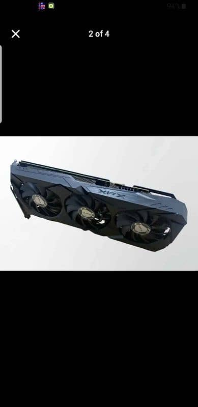 XFX RX 590 GME 8GB PROUD WOLF EDITION TRIPLE FAN Trifan 1