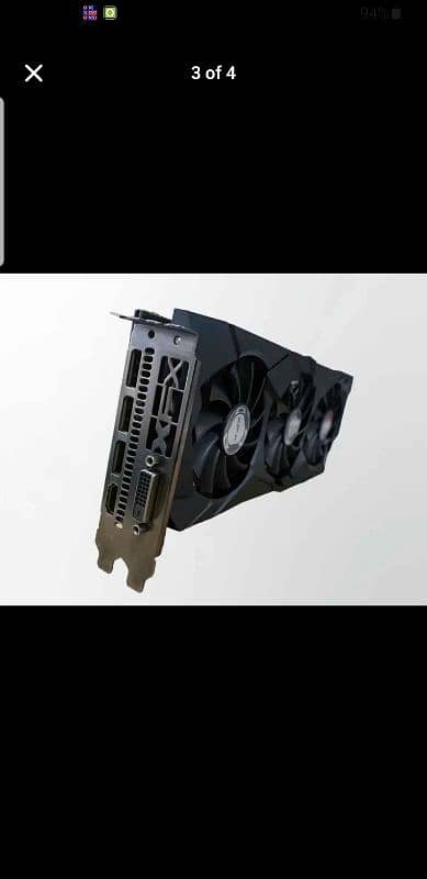 XFX RX 590 GME 8GB PROUD WOLF EDITION TRIPLE FAN Trifan 3