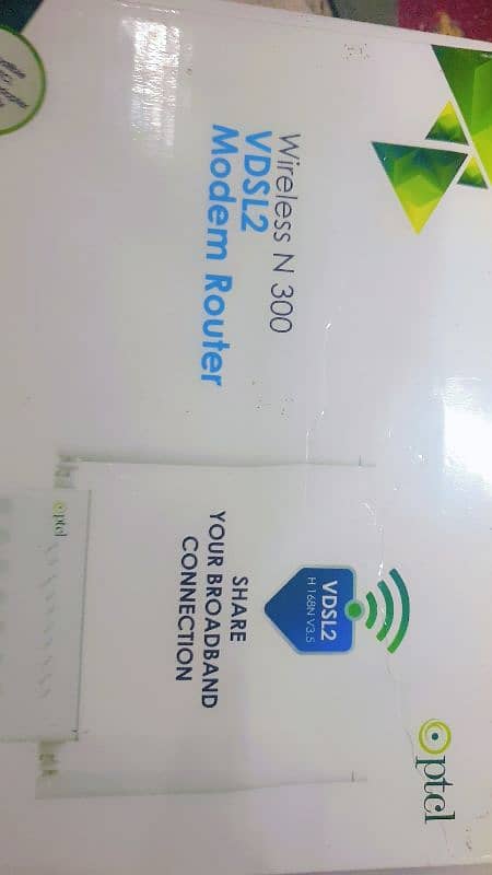 PTCL wireless N 300 vdsl2 modem router 0