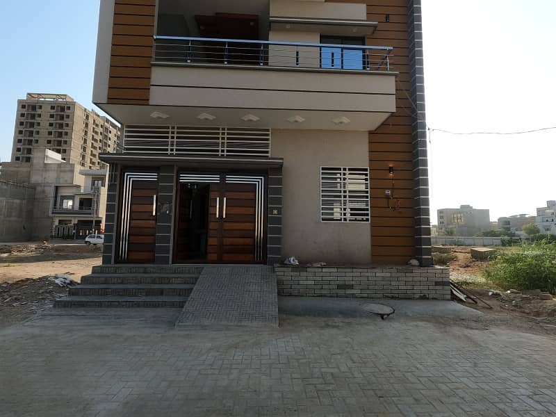 120 sqyds Brand New House for sale in the best society of scheme-33 (PS CITY 2) 1