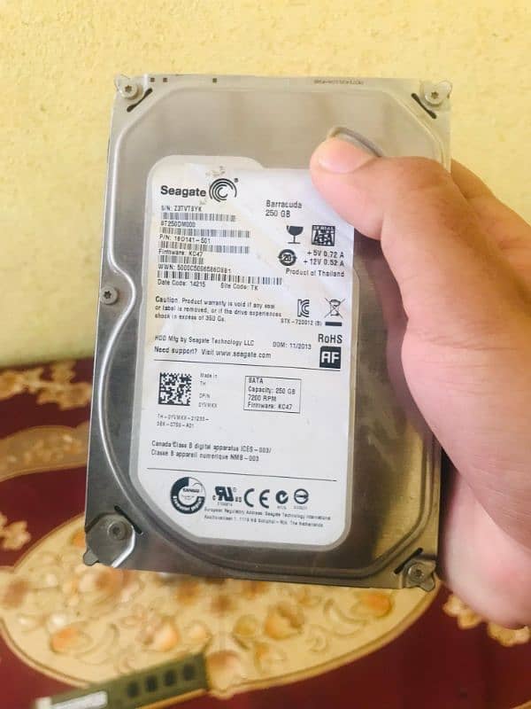 4 GB Ram & 250 GB Hard Disk For Sale 2