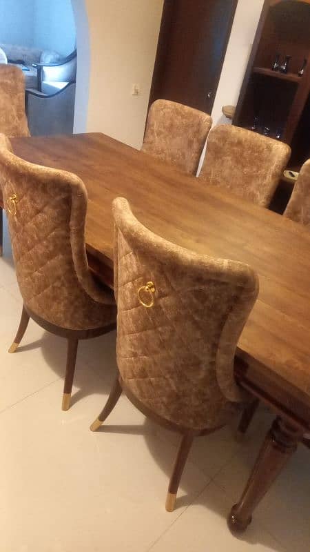 drawing and dining room furniture in new condition 8