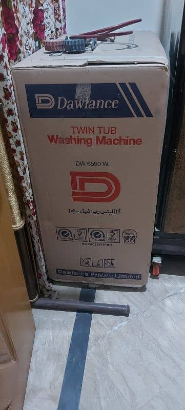 DW 6550 W twin tub washing machine 2