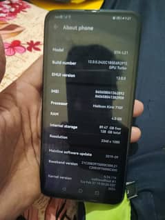 Huawei y9 prime 2019 sim 1 working ha 4gb 128gb