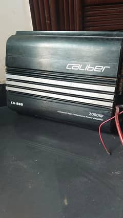 4 Channel Caliber Amplifier 2000W