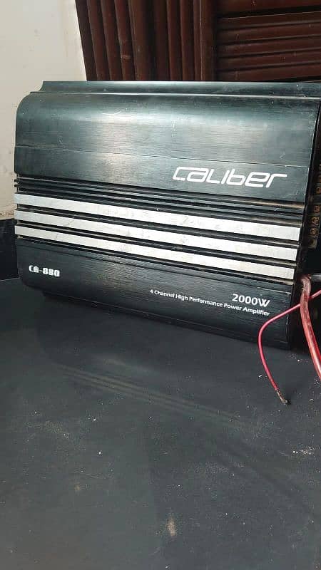 4 Channel Caliber Amplifier 2000W 0