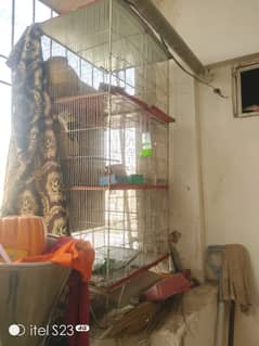 Heavy strong cage6 portiolove birds and Australian parrot ke liye best