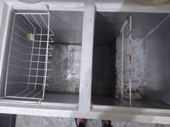 2 door Haier deep freezer like new