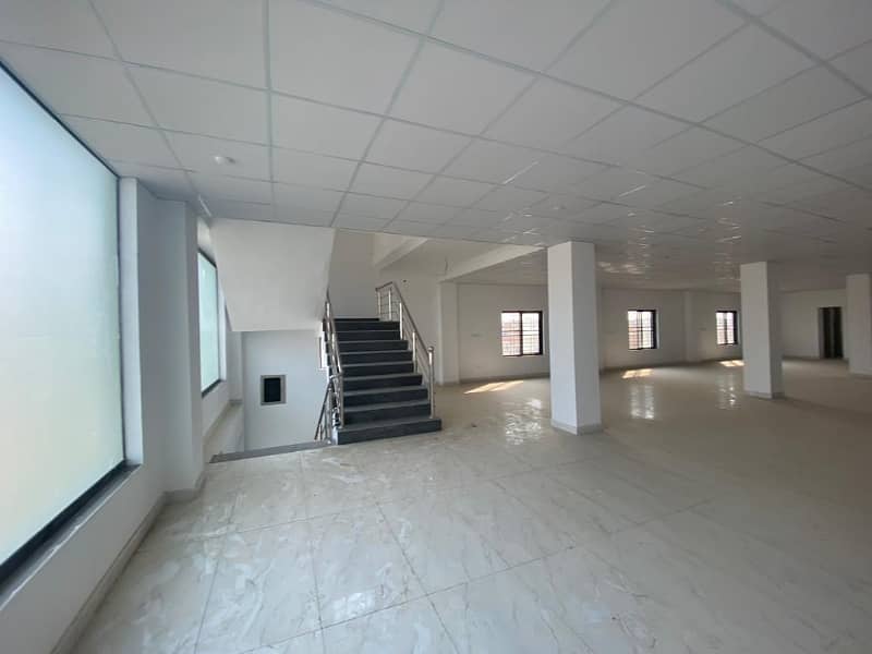 1 Kanal Brand New Commercial Building For Rent Main College Road Johar Town 17