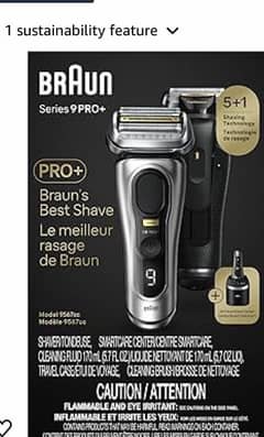 Braun series 9 pro plus shaver 0