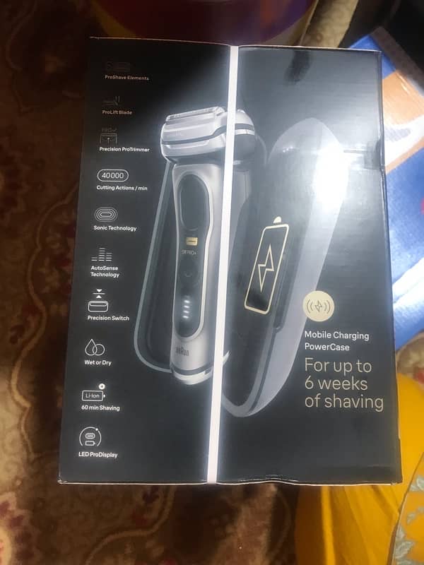 Braun series 9 pro plus shaver 1