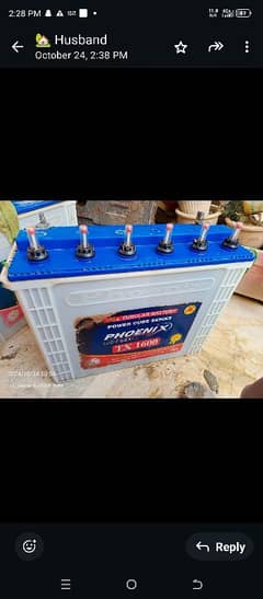 want to sell battery, good 4 solar