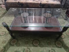 glass table