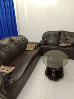 7 seater sofa set with table