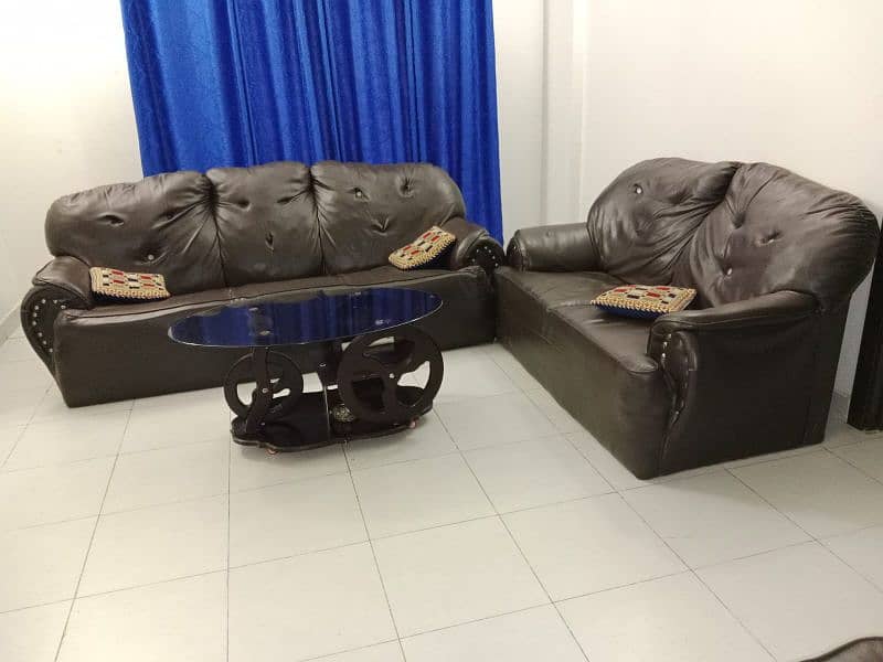 7 seater sofa set with table 2