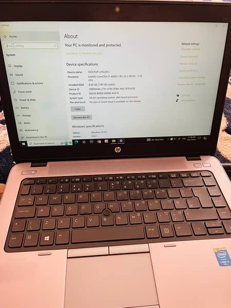 Hp elitebook 840 8