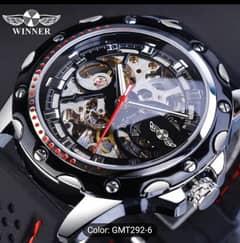 T-WINNER Luxury Sports Mechanical Wristwatch for Men,