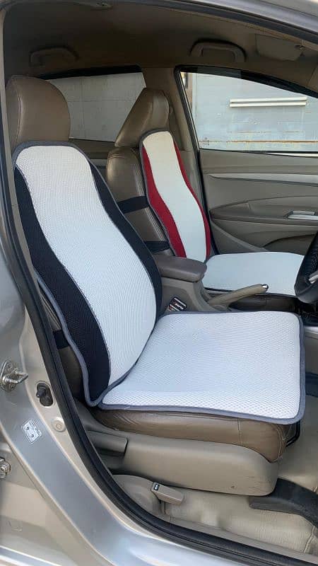 3D Air Ventilated Mesh Car Seat Cushion - 100% Mesh Fabric - 47x51 cm 0