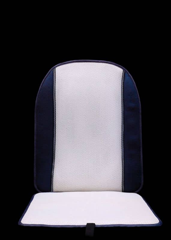 3D Air Ventilated Mesh Car Seat Cushion - 100% Mesh Fabric - 47x51 cm 3