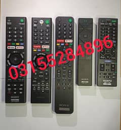 Sony TCL Eco-star Samsung Haier hisense Pel remote control