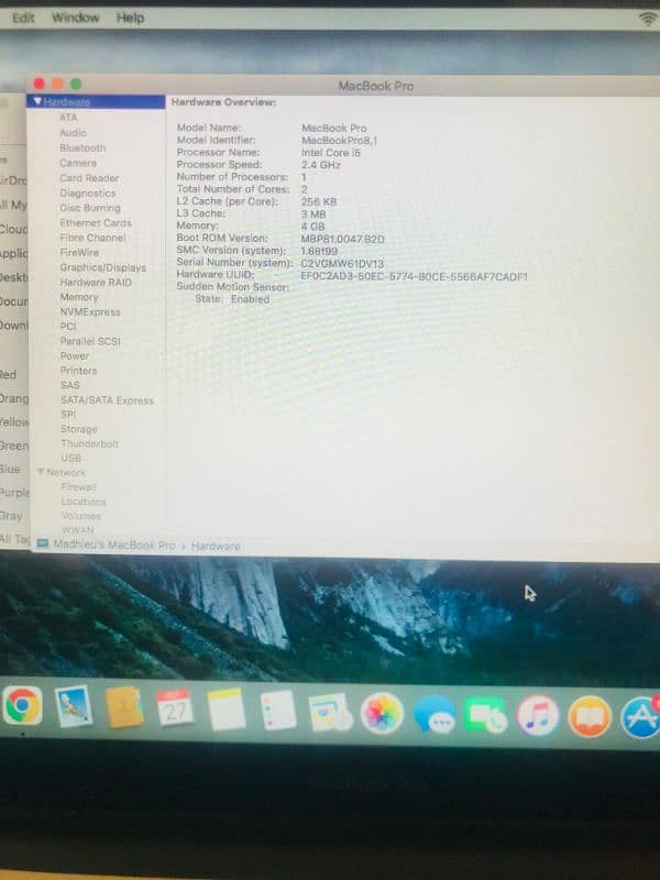 Apple MacBook Pro 2011 Late 3