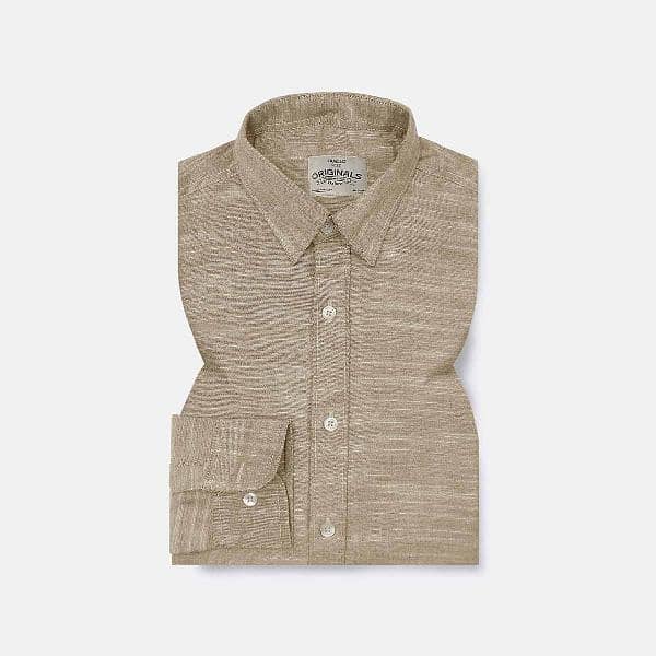 Premium Chambray Fabric Oxford Plain /Slub/Mesh/Imported/ChecknStripes 5