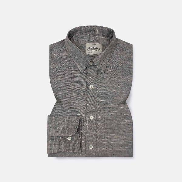 Premium Chambray Fabric Oxford Plain /Slub/Mesh/Imported/ChecknStripes 6