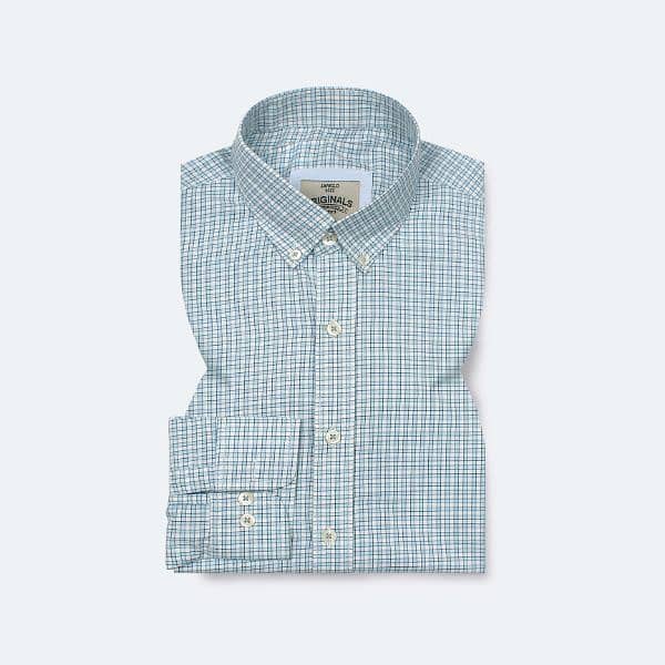 Premium Chambray Fabric Oxford Plain /Slub/Mesh/Imported/ChecknStripes 17