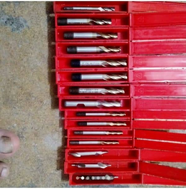 CNC Machine drill bits + normal drill bits 2