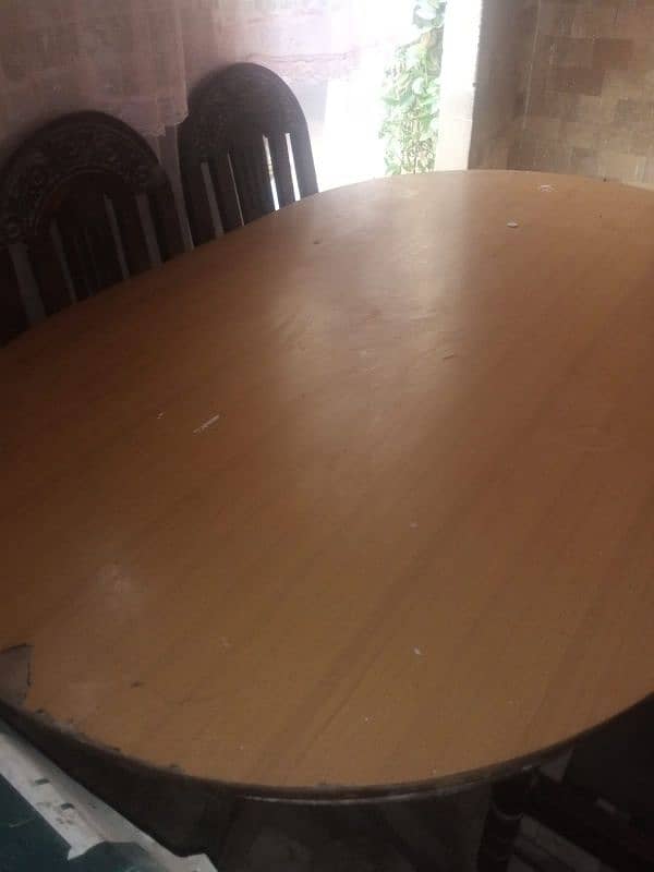 wooden dining table 5